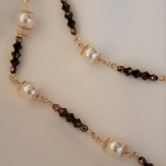 🌺HOST PICK🌺Swarovski Pearl necklace - Handmade (NEW) - Picture 3 of 3